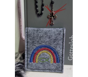 Stickdatei - Regenbogen Fisch